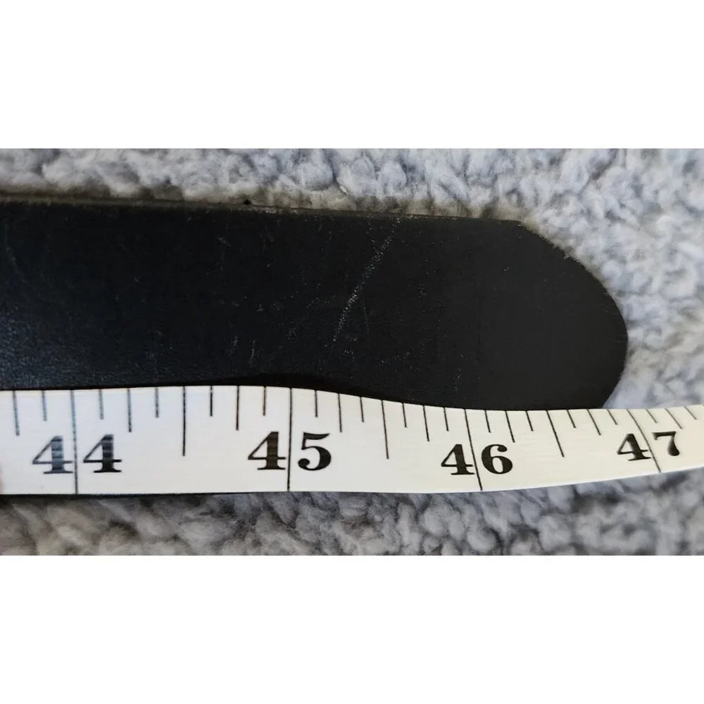 Tony Lama Black Size 42 Belt With Bottle Opener 